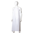 Reusable PVC Apron with Hooks White, 900mm x 1200mm, 300mu